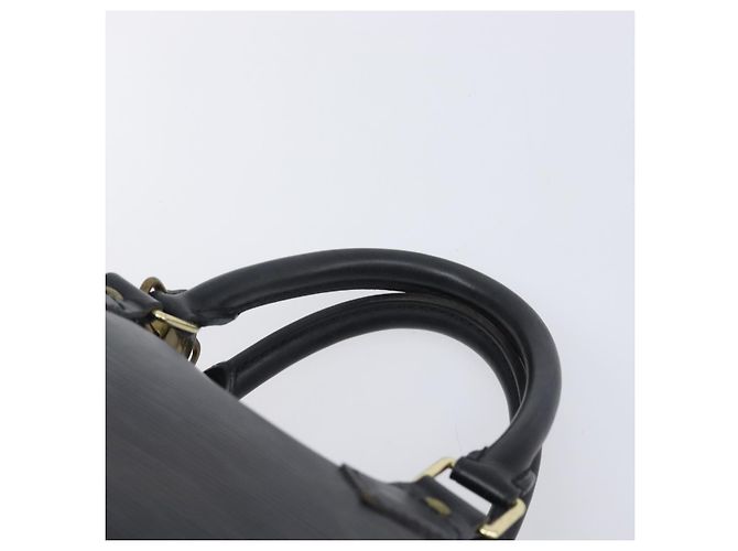 LOUIS VUITTON Epi Speedy 30 Borsa a Mano Noir Black M43002 LV Auth 199637V Nero - vista 8