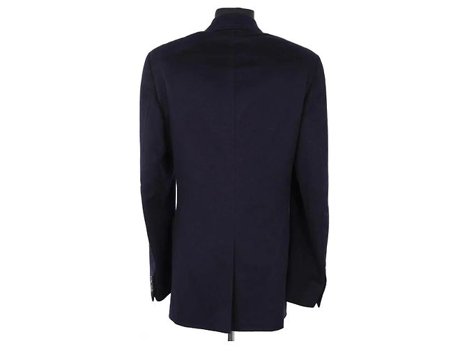 Prada Navy Blue Cashmere Jacket - view 4