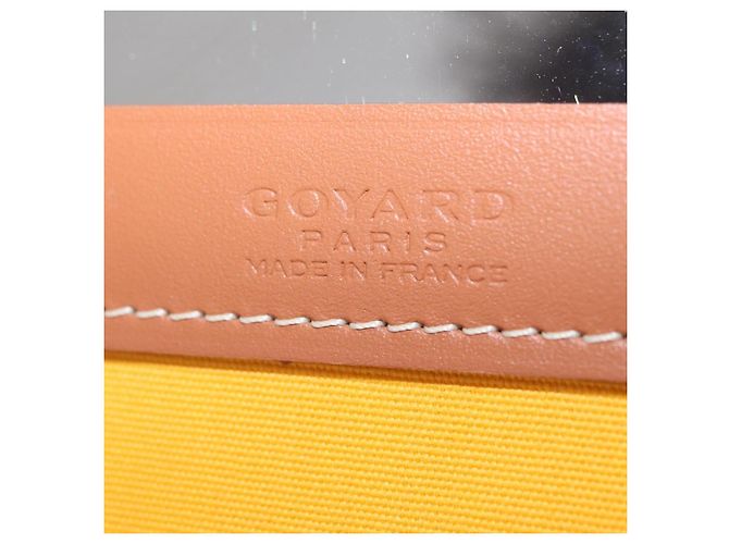 GOYARD Herringbone Vanity Muse Handtasche PVC 2way Schwarz Silber Auth 203159SM - Ansicht 23