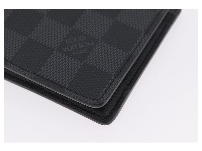 LOUIS VUITTON Damier Graphite Portefeuille Multripru Wallet N63258 Auth ki6882V Damier ebene - vista 16