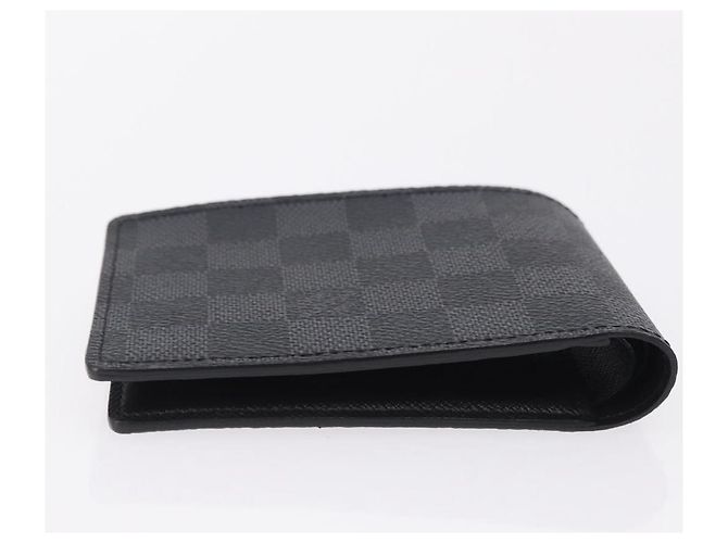 LOUIS VUITTON Damier Graphite Portefeuille Multripru Wallet N63258 Auth ki6882V Damier ebene - vista 6