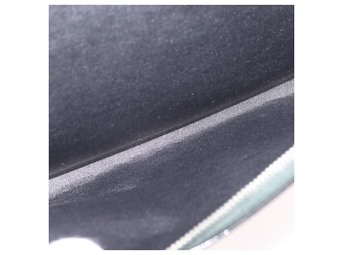 Borsa a tracolla GUCCI in pelle verniciata Nero Argento 001 2113 1677 Auth ka6380 - vista 31
