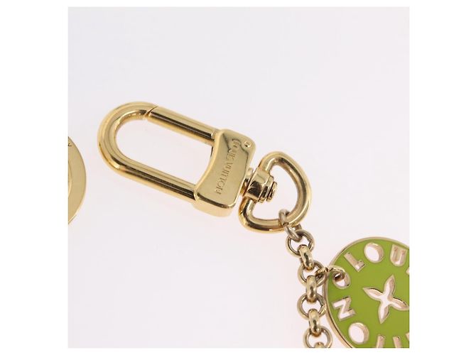 LOUIS VUITTON Porte Cles Chainne Looping Metal Multicolor M66005 LV Auth mr3034A Multicolore - vista 5