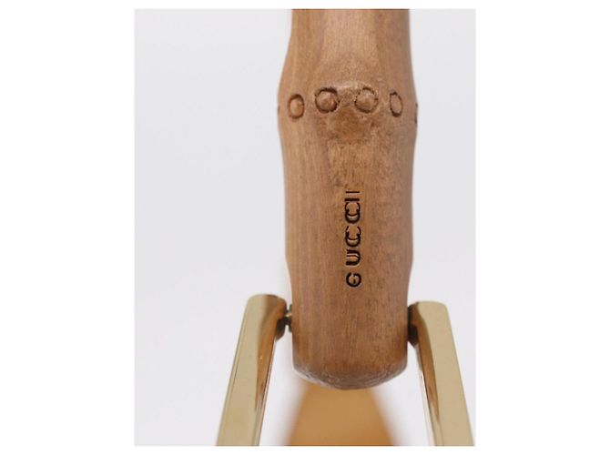 Bolsa de Ombro GUCCI Bamboo Jackie Suede Pink Gold 001 4060 Auth 206044A Rosa Dourado - vista 17