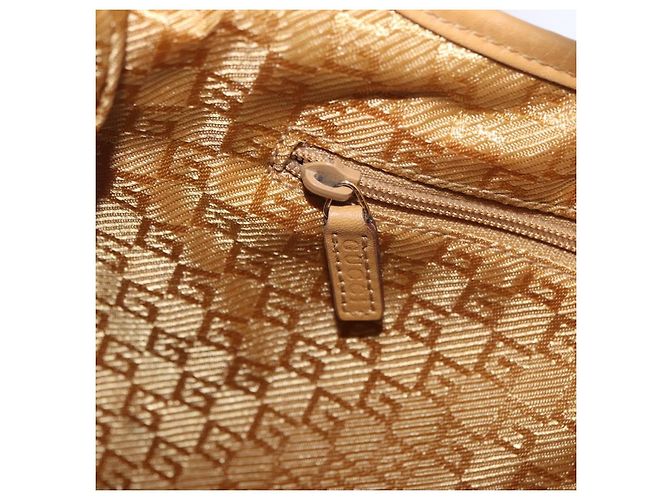 Bolsa de Ombro GUCCI Bamboo Jackie Suede Pink Gold 001 4060 Auth 206044A Rosa Dourado - vista 24