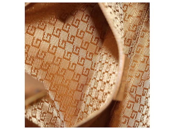 Bolsa de Ombro GUCCI Bamboo Jackie Suede Pink Gold 001 4060 Auth 206044A Rosa Dourado - vista 25
