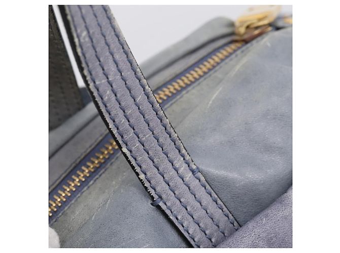 Borsa a mano FENDI in pelle 2way Viola Oro YX1 2461 Auth ka6396 D'oro Porpora - vista 10