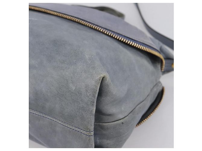 Borsa a mano FENDI in pelle 2way Viola Oro YX1 2461 Auth ka6396 D'oro Porpora - vista 16