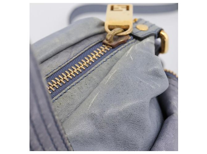 Borsa a mano FENDI in pelle 2way Viola Oro YX1 2461 Auth ka6396 D'oro Porpora - vista 21