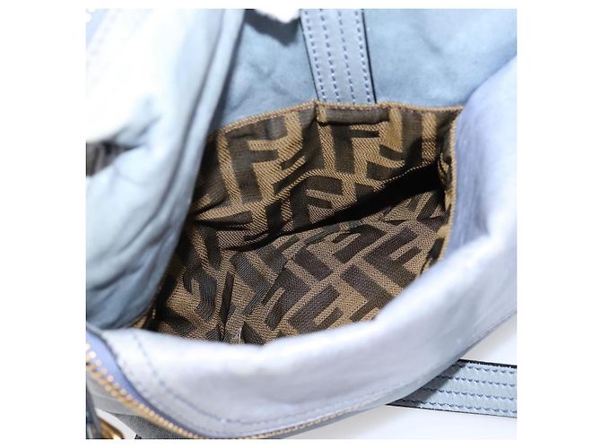 Borsa a mano FENDI in pelle 2way Viola Oro YX1 2461 Auth ka6396 D'oro Porpora - vista 27