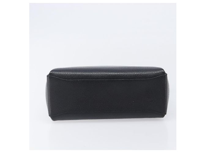 Borsa a mano GUCCI Bamboo in pelle nera e oro 000 926 0175 Auth ep15867A Nero D'oro - vista 9