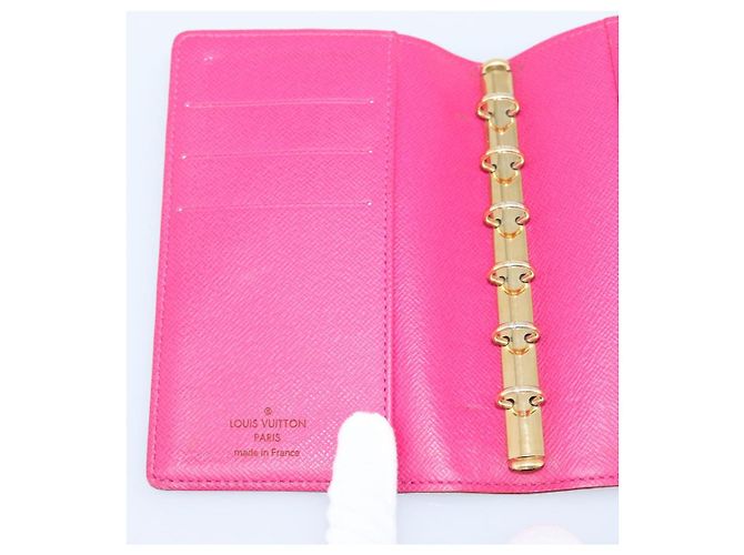LOUIS VUITTON Monogram Multicolor Agenda PM Cover Black R21076 Auth 206303A Nero - vista 19