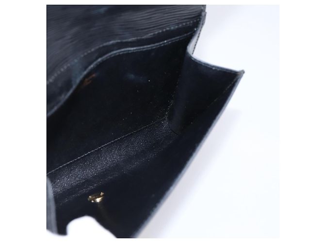 Borsa a pochette LOUIS VUITTON Epi Art Deco Nera M52632 LV Auth bs37127A Nero - vista 10