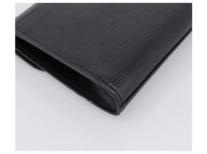 Borsa a pochette LOUIS VUITTON Epi Art Deco Nera M52632 LV Auth bs37127A Nero - vista 16
