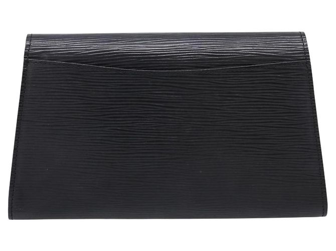 Borsa a pochette LOUIS VUITTON Epi Art Deco Nera M52632 LV Auth bs37127A Nero - vista 2