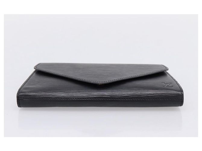 Borsa a pochette LOUIS VUITTON Epi Art Deco Nera M52632 LV Auth bs37127A Nero - vista 6