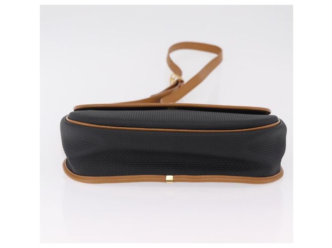 Autre Marque Borsa a tracolla SAINT LAURENT PVC Canvas Black Gold Auth ep16000A Nero D'oro - vista 11