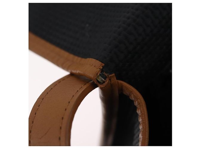 Autre Marque Borsa a tracolla SAINT LAURENT PVC Canvas Black Gold Auth ep16000A Nero D'oro - vista 27