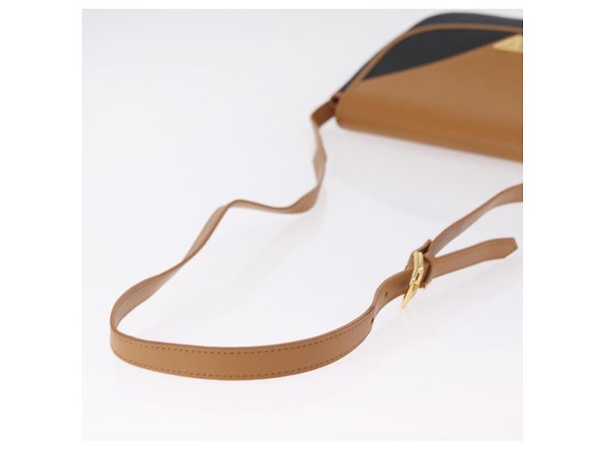 Autre Marque Borsa a tracolla SAINT LAURENT PVC Canvas Black Gold Auth ep16000A Nero D'oro - vista 8