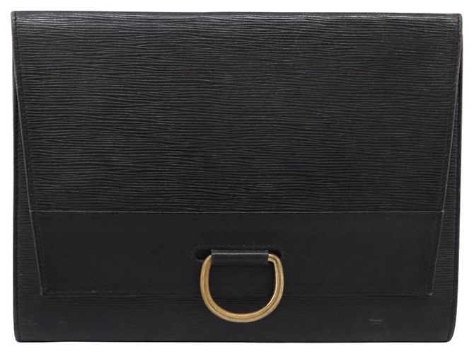 Borsa a Pochette LOUIS VUITTON Epi Jena Black M52722 LV Auth bs37134 Nero - vista 13