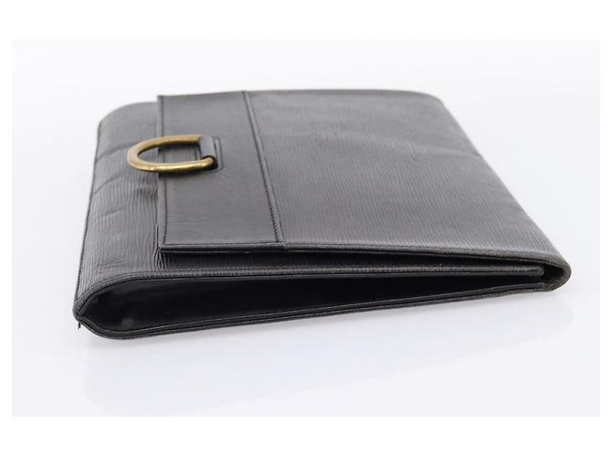 Borsa a Pochette LOUIS VUITTON Epi Jena Black M52722 LV Auth bs37134 Nero - vista 4