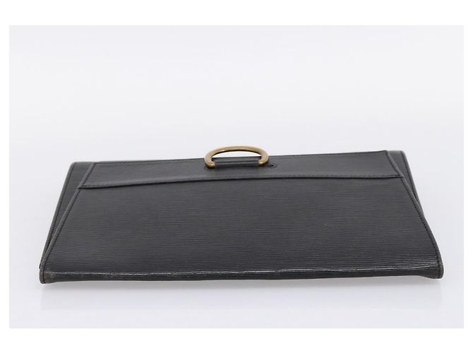 Borsa a Pochette LOUIS VUITTON Epi Jena Black M52722 LV Auth bs37134 Nero - vista 5