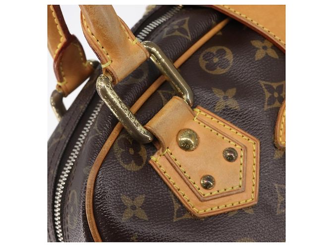 Borsa a mano LOUIS VUITTON Monogram Manhattan GM M40025 LV Auth ep16246 Monogramma - vista 19
