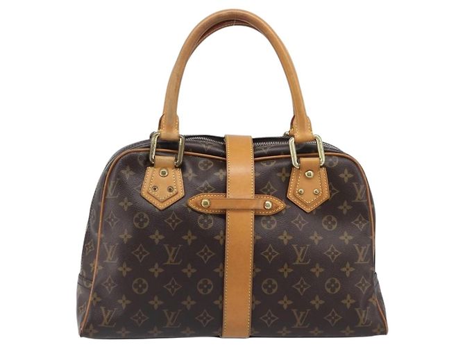Borsa a mano LOUIS VUITTON Monogram Manhattan GM M40025 LV Auth ep16246 Monogramma - vista 2