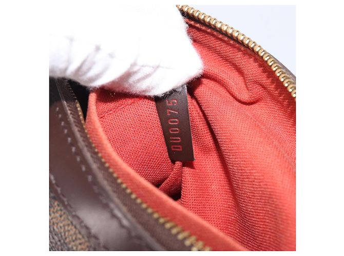 Borsa a tracolla LOUIS VUITTON Damier Ebene Illovo PM N51996 LV Auth gh2362 - vista 12