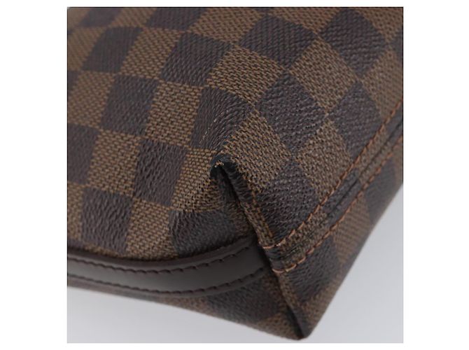 Borsa a tracolla LOUIS VUITTON Damier Ebene Illovo PM N51996 LV Auth gh2362 - vista 14