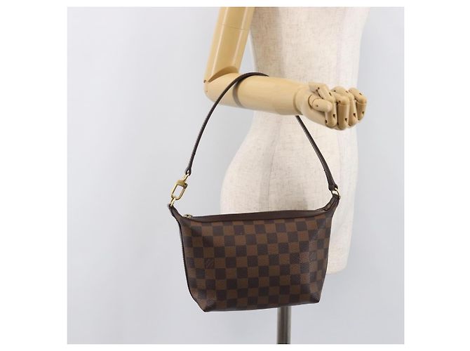 Borsa a tracolla LOUIS VUITTON Damier Ebene Illovo PM N51996 LV Auth gh2362 - vista 23