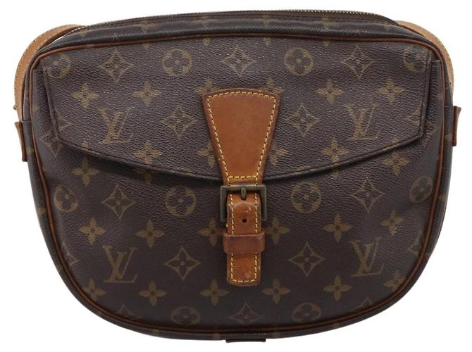 Borsa a tracolla LOUIS VUITTON Monogram Jeune Fille GM M51225 LV Auth ep15993 Monogramma - vista 13