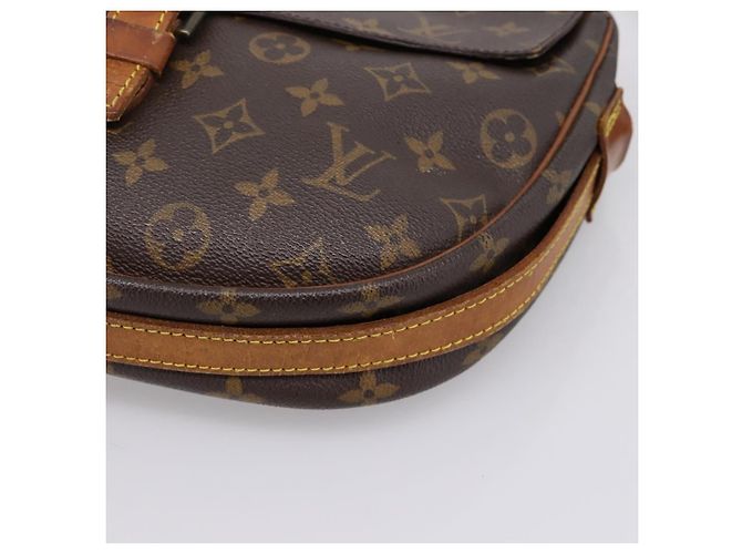Borsa a tracolla LOUIS VUITTON Monogram Jeune Fille GM M51225 LV Auth ep15993 Monogramma - vista 15