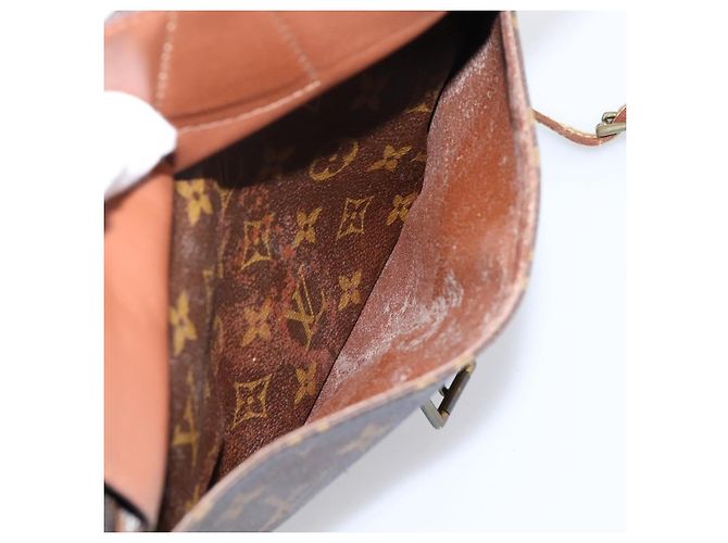 Borsa a tracolla LOUIS VUITTON Monogram Jeune Fille GM M51225 LV Auth ep15993 Monogramma - vista 25