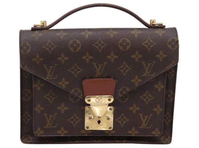 Bolso de mano LOUIS VUITTON Monogram Monceau 26 M51187 LV Auth bs37130 Monograma - vista 13