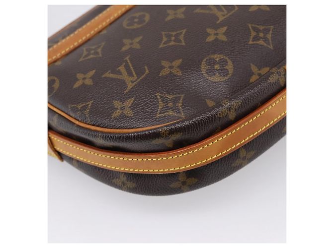 Borsa a tracolla LOUIS VUITTON Monogram Jeune Fille MM M51226 LV Auth ep15953 Monogramma - vista 18