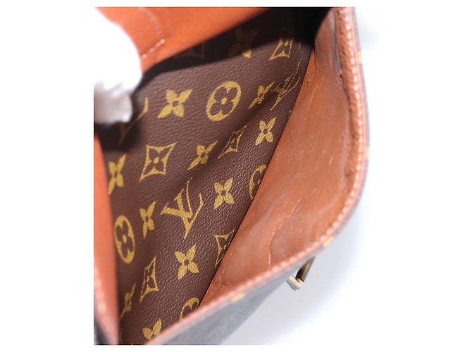 Borsa a tracolla LOUIS VUITTON Monogram Jeune Fille MM M51226 LV Auth ep15953 Monogramma - vista 25