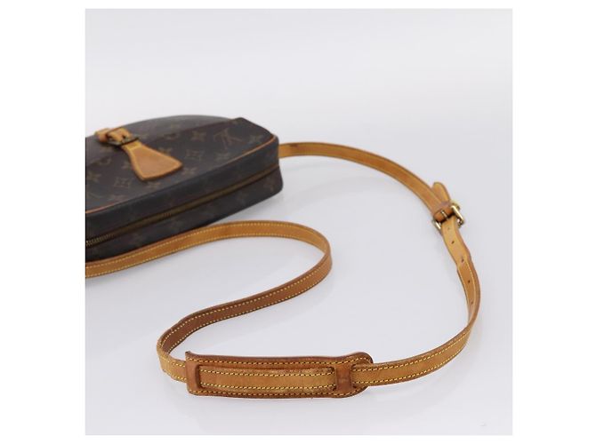 Borsa a tracolla LOUIS VUITTON Monogram Jeune Fille MM M51226 LV Auth ep15953 Monogramma - vista 7