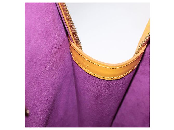 Bolso de hombro LOUIS VUITTON Epi Lussac Amarillo M52289 LV Auth ka6366 - vista 12