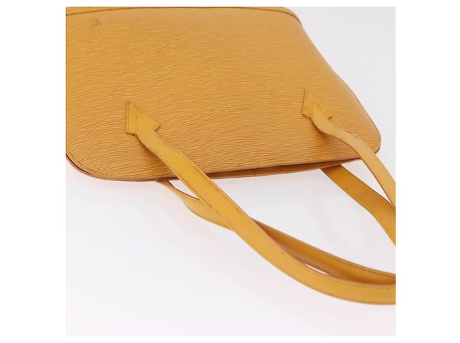 Bolso de hombro LOUIS VUITTON Epi Lussac Amarillo M52289 LV Auth ka6366 - vista 14