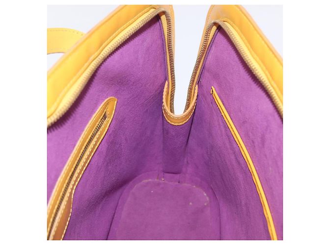 Bolso de hombro LOUIS VUITTON Epi Lussac Amarillo M52289 LV Auth ka6366 - vista 24