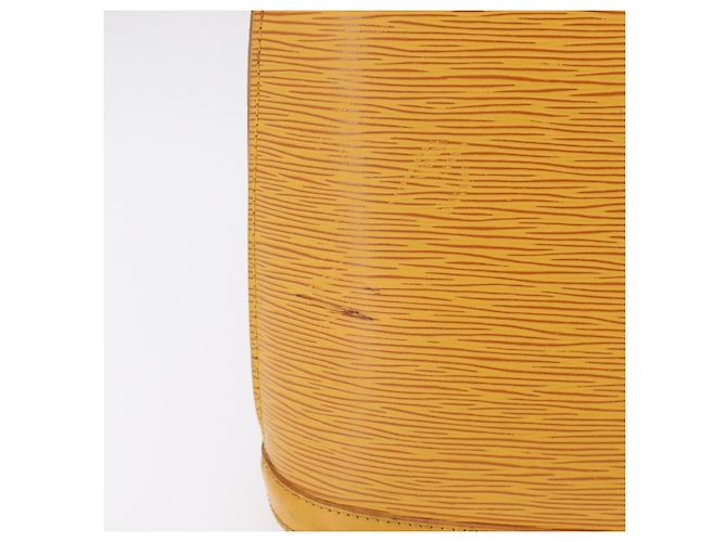 Bolso de hombro LOUIS VUITTON Epi Lussac Amarillo M52289 LV Auth ka6366 - vista 4