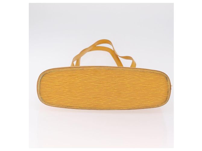 Bolso de hombro LOUIS VUITTON Epi Lussac Amarillo M52289 LV Auth ka6366 - vista 7