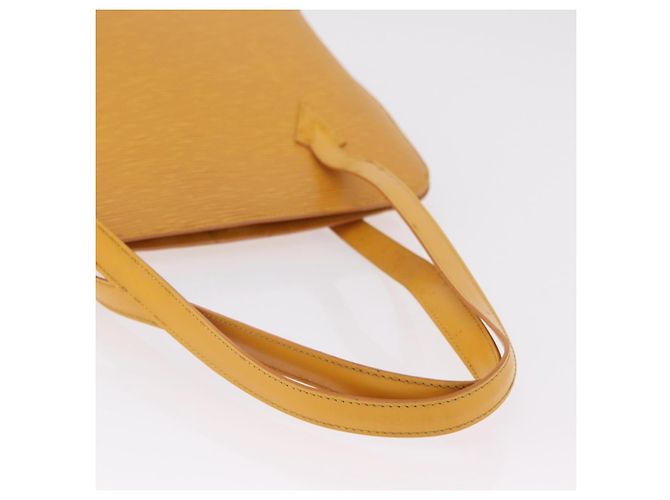 Bolso de hombro LOUIS VUITTON Epi Lussac Amarillo M52289 LV Auth ka6366 - vista 9