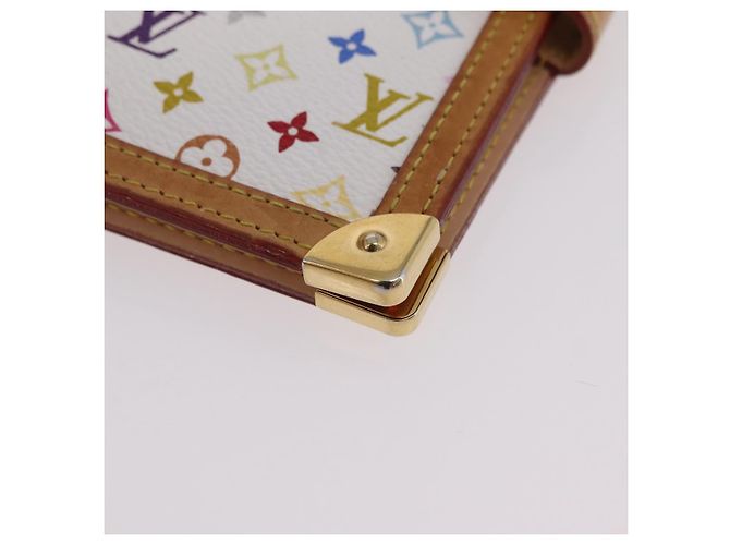 LOUIS VUITTON Copertina Agenda PM Multicolor R21074 LV Auth ar14291A Bianco - vista 15