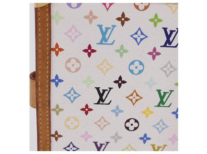 LOUIS VUITTON Copertina Agenda PM Multicolor R21074 LV Auth ar14291A Bianco - vista 4