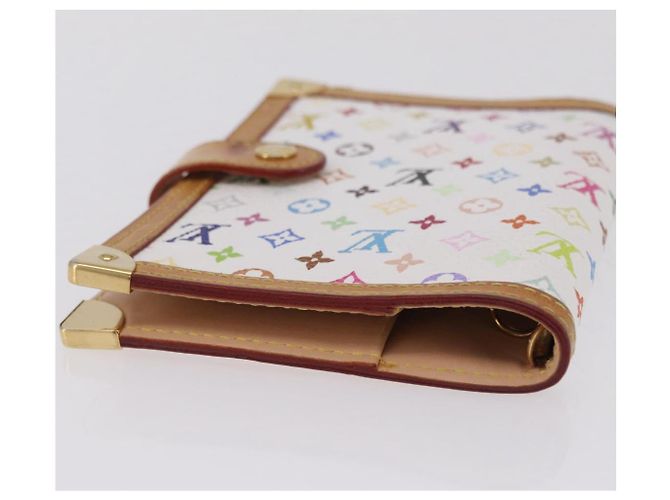 LOUIS VUITTON Copertina Agenda PM Multicolor R21074 LV Auth ar14291A Bianco - vista 7