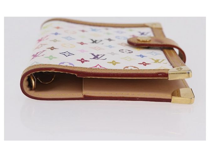 LOUIS VUITTON Copertina Agenda PM Multicolor R21074 LV Auth ar14291A Bianco - vista 8