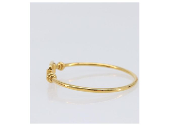 Bracciale Salvatore Ferragamo Vala Metallo Tono Oro Auth 206151V - vista 4