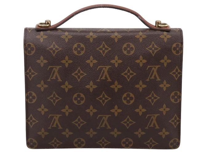 LOUIS VUITTON Monogram Monceau26 Handtasche M51187 LV Auth ep15920 Monogramm - vista 2